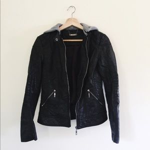 LA Coalition Dark Brown Leather Jacket
